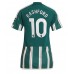 Manchester United Marcus Rashford #10 Voetbalkleding Uitshirt Dames 2023-24 Korte Mouwen